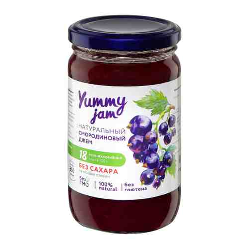Джем Yummy jam смородиновый без сахара 350 г арт. 3408722