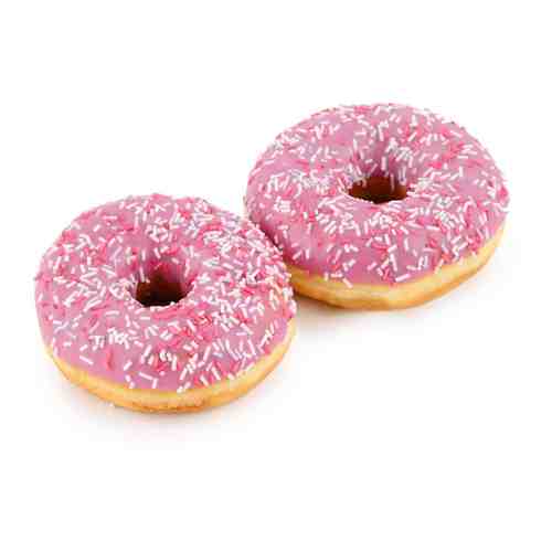 Пончик Пекарня Утконос с ягодным джемом с сахарной глазурью 2 штуки по 70 г арт. 3398822