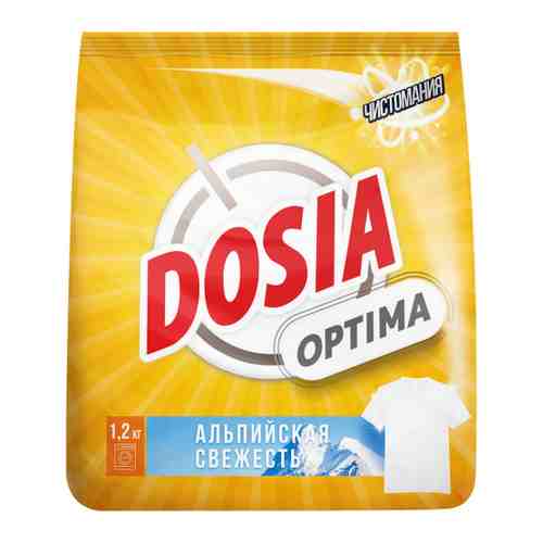 Порошок для стирки Dosia Optima Альпийская свежесть 1.2 кг арт. 3520978