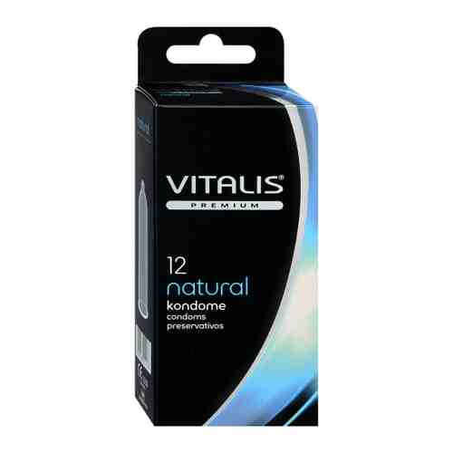 Презервативы Vitalis Premium №12 natural классические 12 штук арт. 3492313