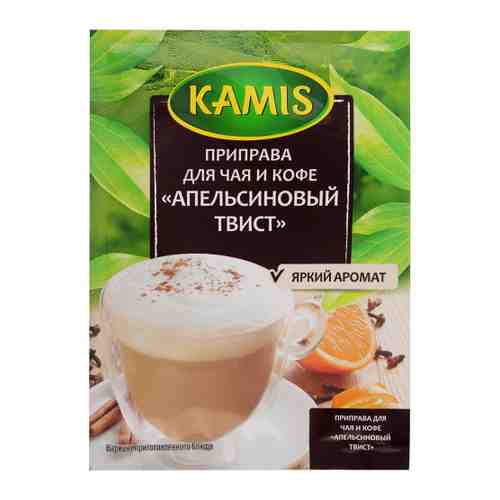 Приправа Kamis Апельсиновый твист для чая и кофе 20 г арт. 3380266