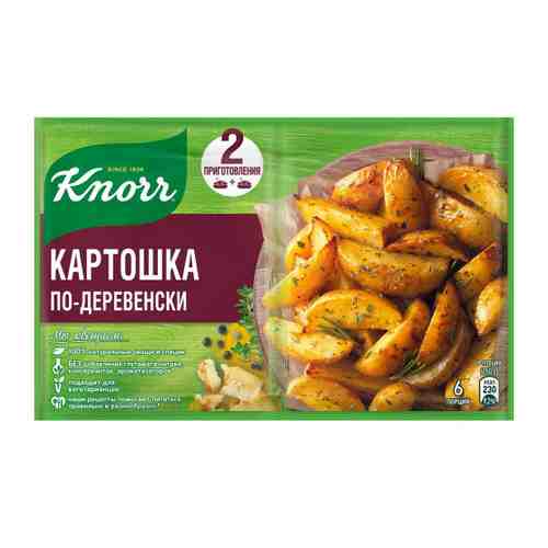 Приправа Knorr cухая смесь картошка по-деревенски 40 г арт. 3450035