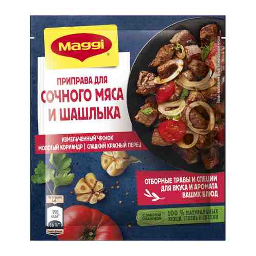 Приправа Maggi сухая для шашлыка из мяса по-домашнему 20 г арт. 3416726