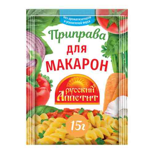 Приправа Русский аппетит К макаронам 15 г арт. 3486466