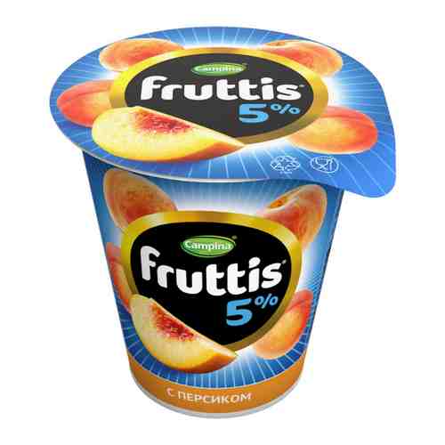 Продукт Fruttis Campina йогуртный персик 5% 290 г арт. 3418022