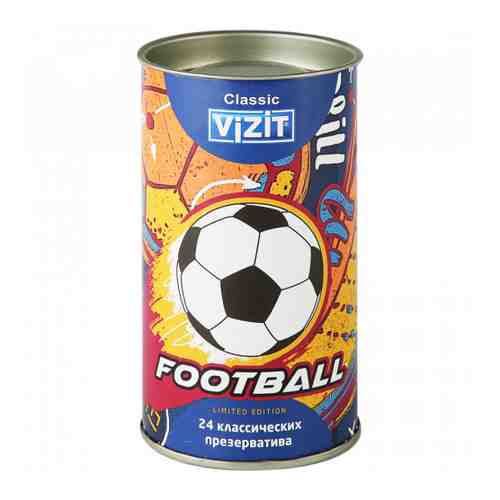 Презервативы Vizit Football классические 24 штуки арт. 3375760