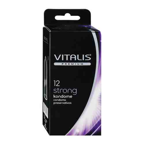 Презервативы Vitalis Premium №12 strong сверхпрочные 12 штук арт. 3492290