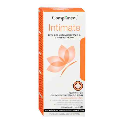 Гель для интимной гигиены Compliment Intimate с пребиотиками 250 мл арт. 3461919