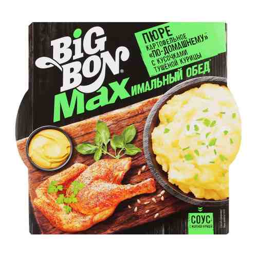 Пюре Big Bon картофельное MAX по-домашнему с курицей 110 г арт. 3391127