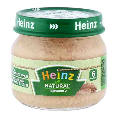Пюре Heinz говядинка без сахара с 6 месяцев 80 г арт. 3429746