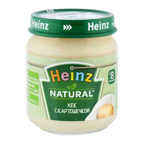 Пюре Heinz хек картошечка без сахара с 8 месяцев 120 г арт. 3054489
