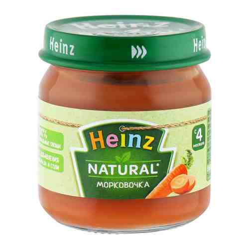 Пюре Heinz морковь без сахара с 4 месяцев 80 г арт. 3383503