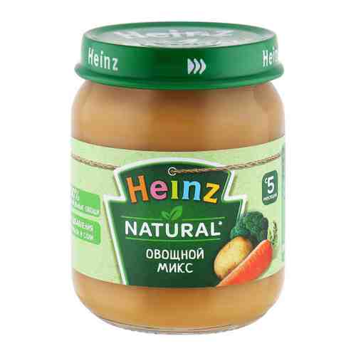 Пюре Heinz Овощной микс без сахара с 5 месяцев 120 г арт. 3053569