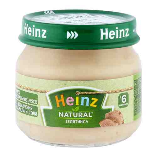 Пюре Heinz телятинка без сахара с 6 месяцев 80 г арт. 3267640