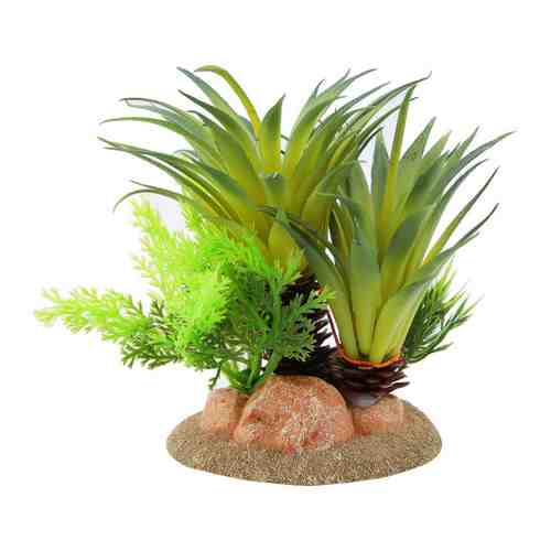 Растение Aqua Della Sago Palm для аквариумов 16x10x13.5 см арт. 3458146