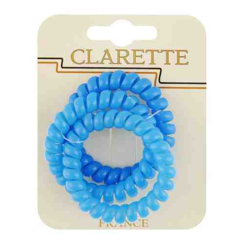 Резинка-спиралька Clarette синяя 3 штуки арт. 3437069
