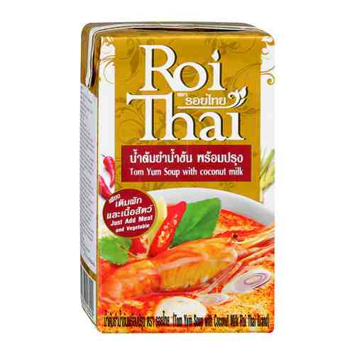 Суп Roi Thai Том Ям с кокосовым молоком 250 мл арт. 3448648