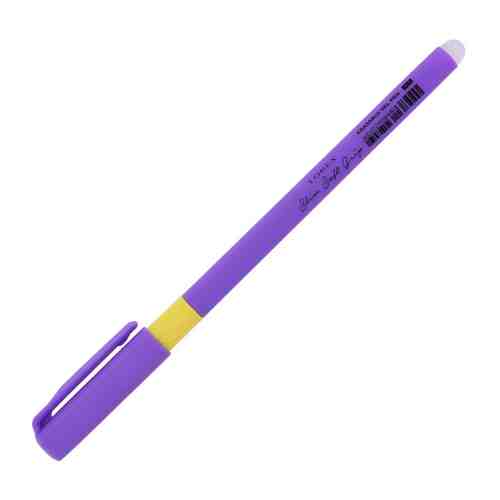 Ручка гелевая Lorex Neon Slim Soft Grip Пиши-стирай синяя (толщина линии 0.5 мм) арт. 3509794