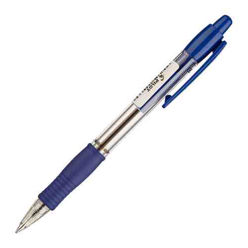 Ручка шариковая Pilot BPGP-10R-F автоматическая синяя (толщина линии 0.22 мм) арт. 3429927
