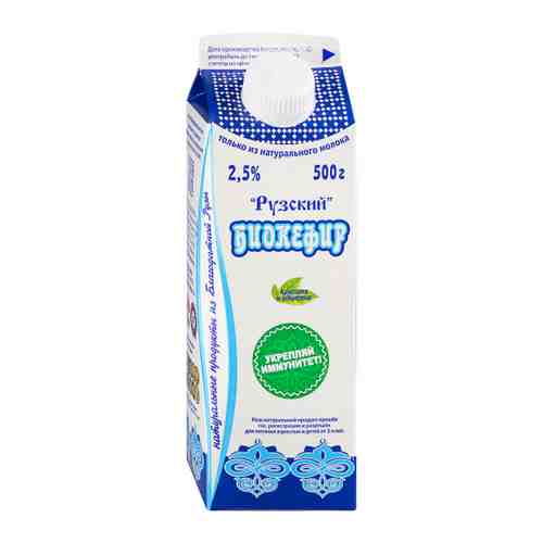 Биокефир Рузское молоко 2.5% 500 г арт. 3234086