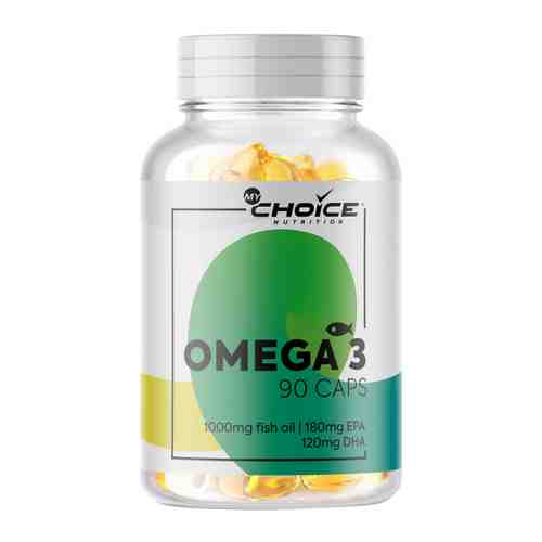 Рыбий жир Оме га-3 MyChoice Nutrition Omega 3 Pro 1000 мг (90 капсул) арт. 3444305