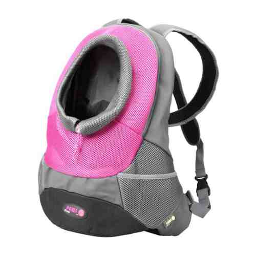 Рюкзак Ebi Crazy Paws Maria розовый для переноски собак 41.5х17.5х43 см арт. 3460408