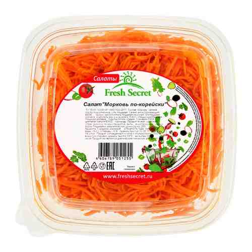 Салат Fresh Secret морковь по-корейски 400 г арт. 3076040