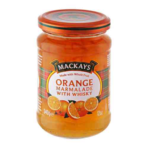 Десерт Mackays фруктовый апельсиновый с виски 340 г арт. 3454968