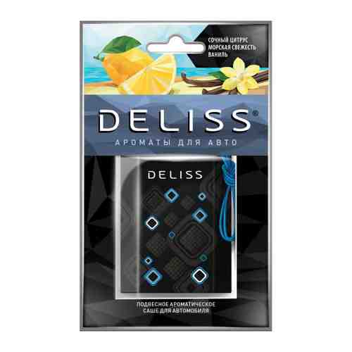 Саше ароматическое Deliss для автомобиля подвесное Comfort New design арт. 3435224