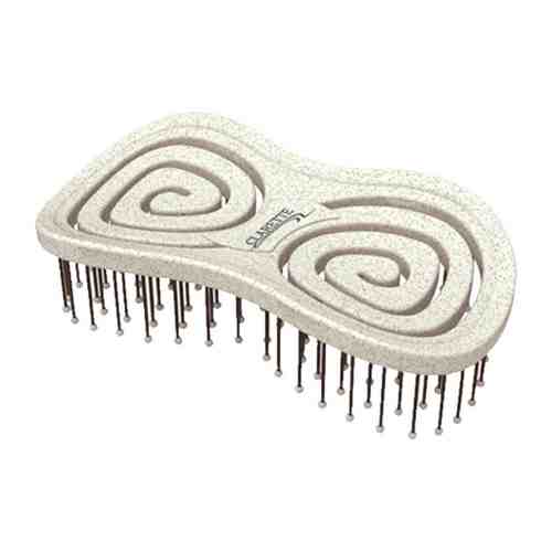 Щетка для волос Clarette из натуральной соломы бежевый арт. 3438016