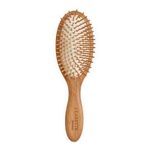 Щетка для волос Clarette на подушке с бамбуковыми зубьями арт. 3396871