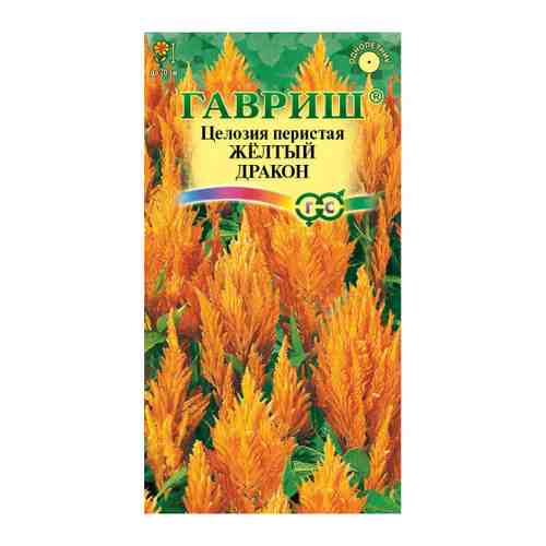 Семена Гавриш Целозия Желтый дракон перистая 0.1 г арт. 3510830