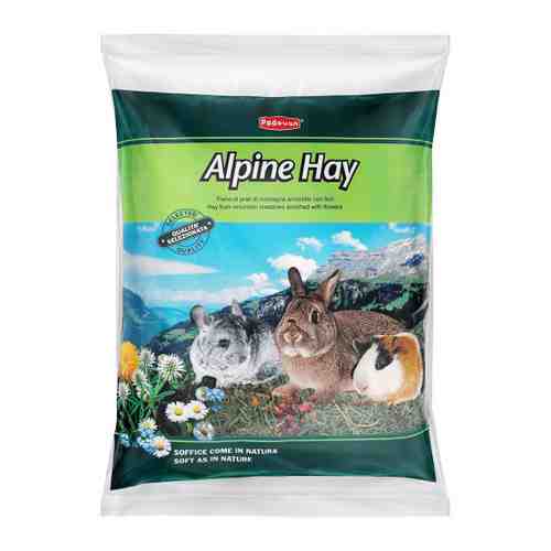 Сено Padovan Alpine Hay альпийские травы для грызунов и кроликов 700 г арт. 3405185