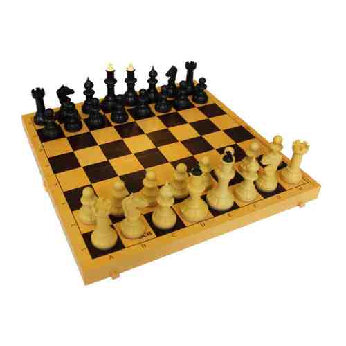 Шахматы обиходные с шахматной доской арт. 3458338