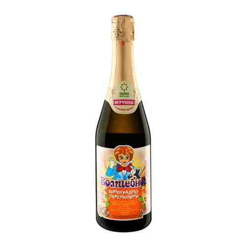 Шампанское детское Волшебное Виноград Персик газированное 0.75 л арт. 3478001