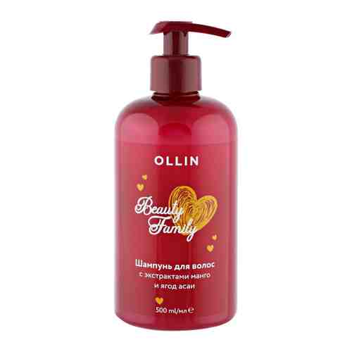 Шампунь для волос Ollin Beauty Family с экстрактами манго и ягод асаи 500 мл арт. 3502505