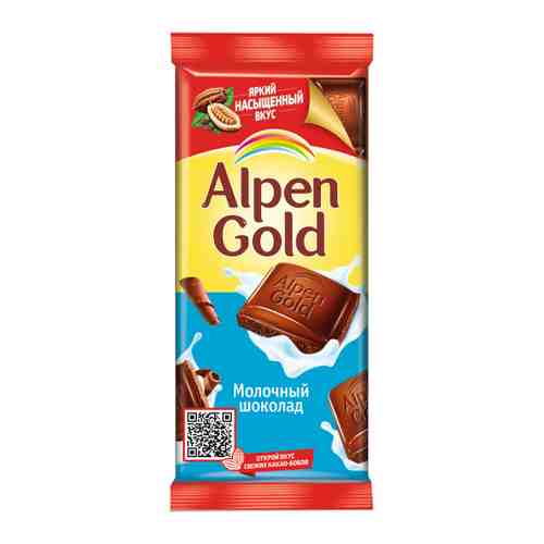 Шоколад Alpen Gold молочный 85 г арт. 3402860