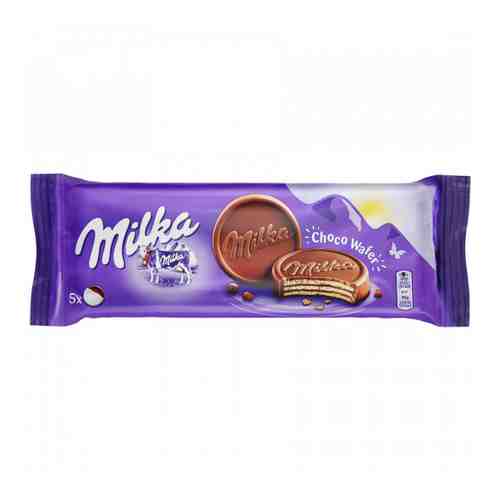 Вафли Milka покрытые альпийским молочным шоколадом с какао-кремовой начинкой 150 г арт. 3377345