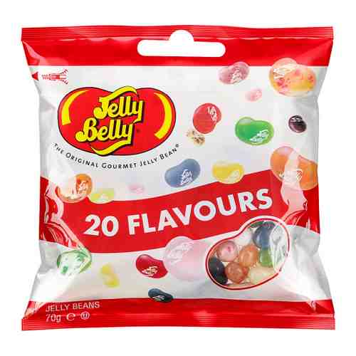 Драже Jelly Belly жевательное жевательное ассорти 20 вкусов 70 г арт. 3353350