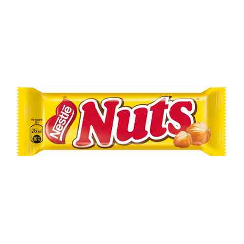 Батончик Nuts шоколадный Цельный фундук 50 г арт. 3051232