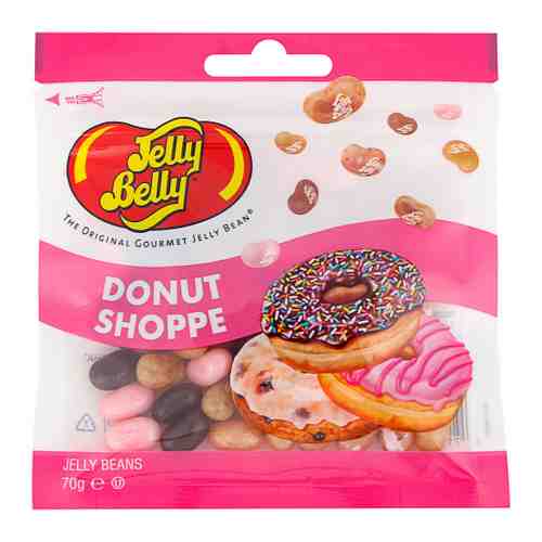 Драже Jelly Belly жевательное ассорти со вкусом пончиков Donut Shoppe Mix 70 г арт. 3381396