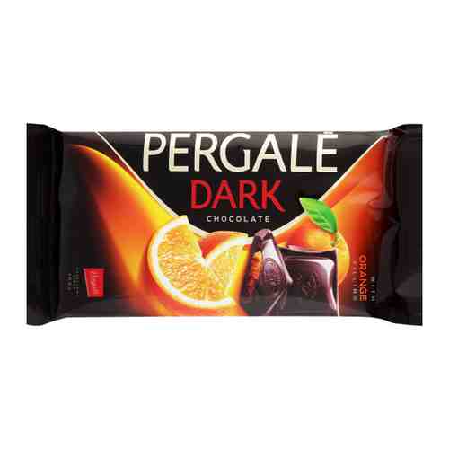 Шоколад Pergale темный с апельсиновой начинкой 100 г арт. 3381021