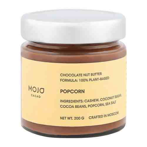 Паста Mojo Cacao Popcorn шоколадно-ореховая 200 г арт. 3412406
