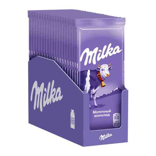 Шоколад Milka молочный 20 штук по 85 г арт. 3432914