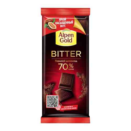 Шоколад Alpen Gold горький 80 г арт. 3402840