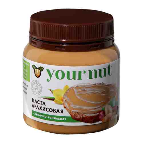 Паста Your Nut арахисовая сливочно-ванильная 250 г арт. 3385489