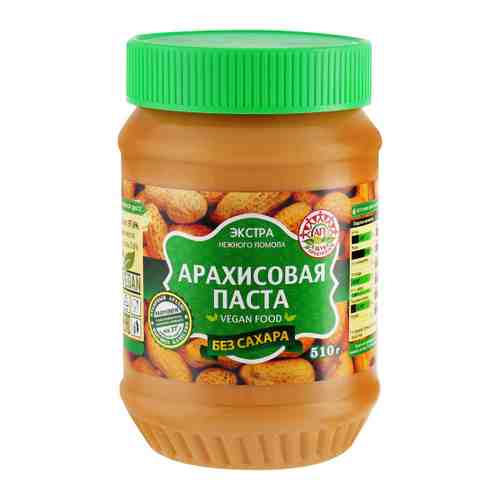 Паста Азбука Продуктов арахисовая без сахара 510 г арт. 3454436