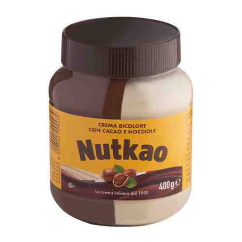 Паста Nutkao шоколадно-молочная с лесным орехом 400 г арт. 3438406