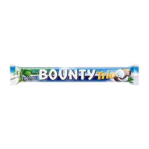 Батончик Bounty Trio шоколадный 82.5 г арт. 3332505