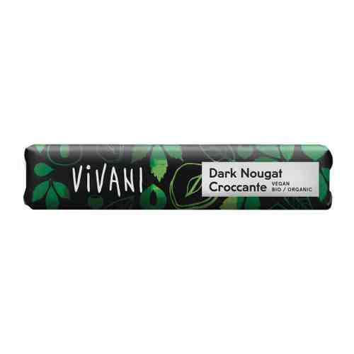 Шоколад Vivani Organic горький с нугой из фундука и хрустящим фундуком 35 г арт. 3360874